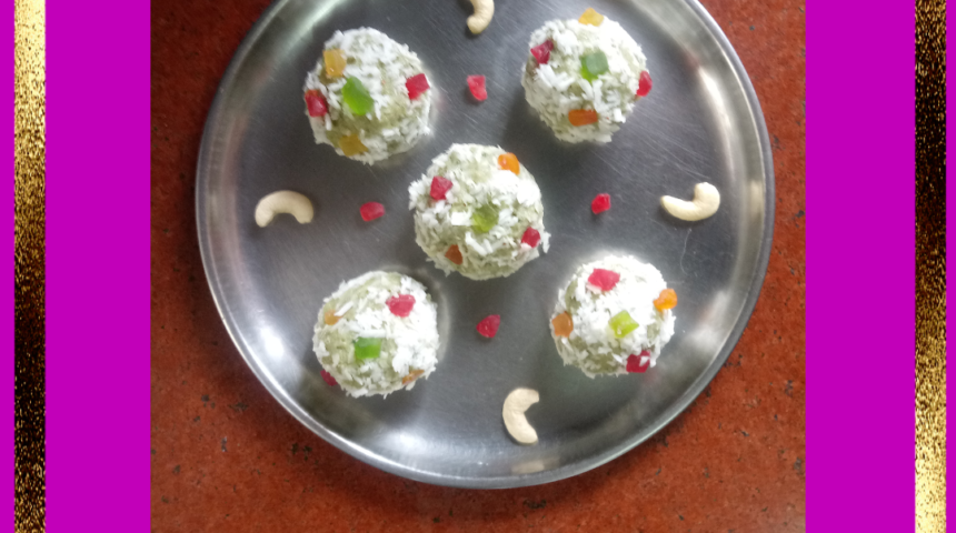 What sweet I made for Republic Day.