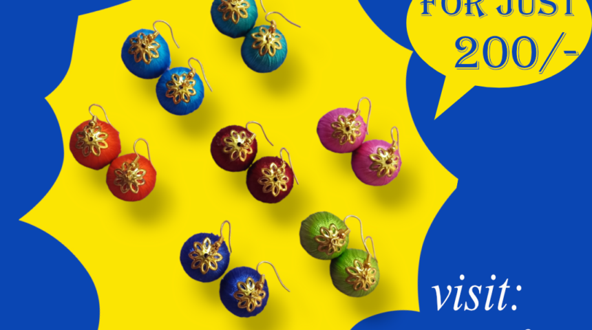 7-Day Jewellery Series -1 (Jhimka Earrings)