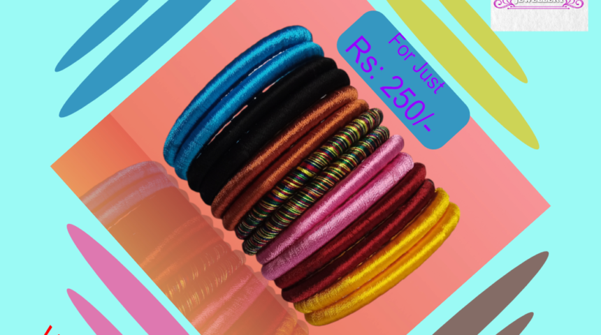7-Day Jewellery Series -3 (Silk Thread Bangles)
